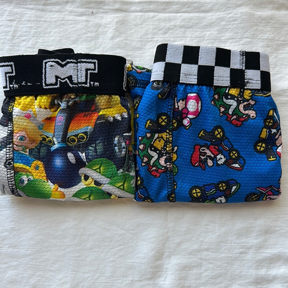Kids Mario Cartoon-Themed boxers